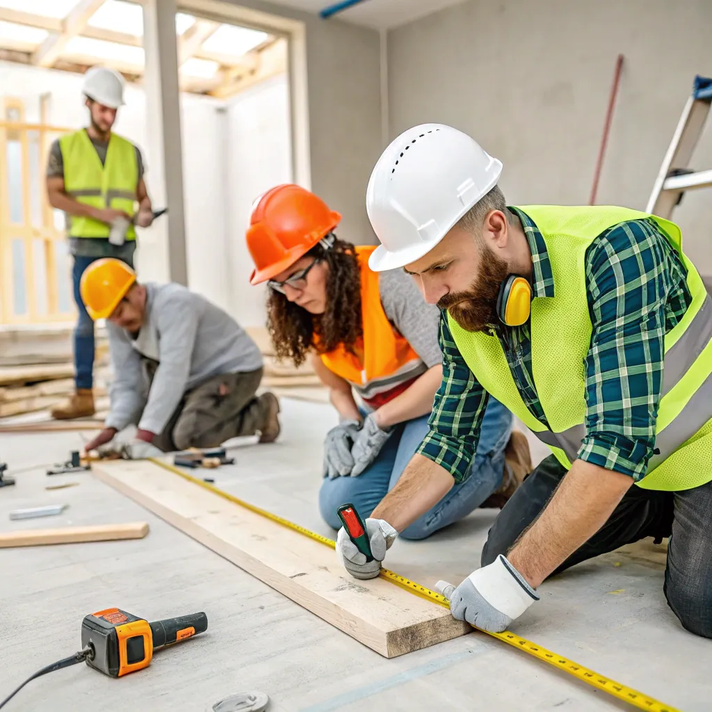 Our expert renovation team at work