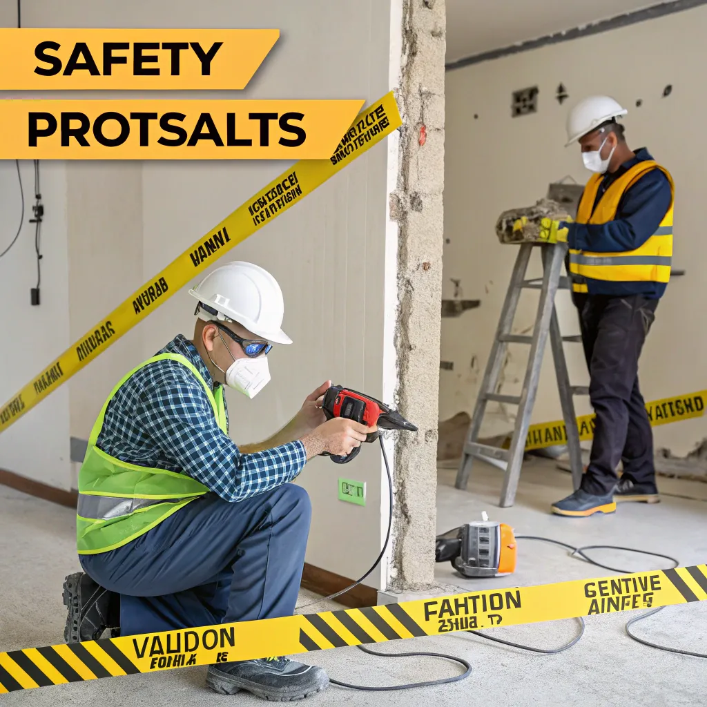 Safety protocols during apartment renovation